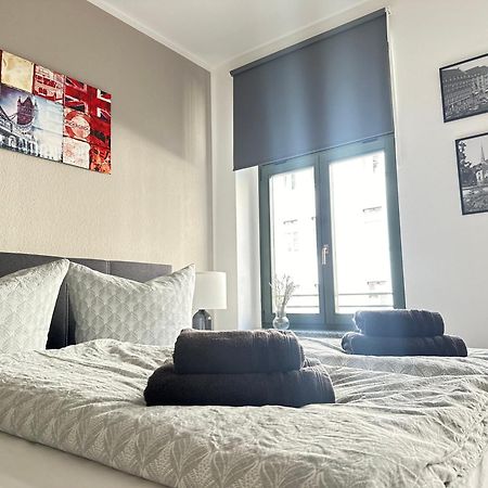 Apartment Arenablick Leipzig Buitenkant foto