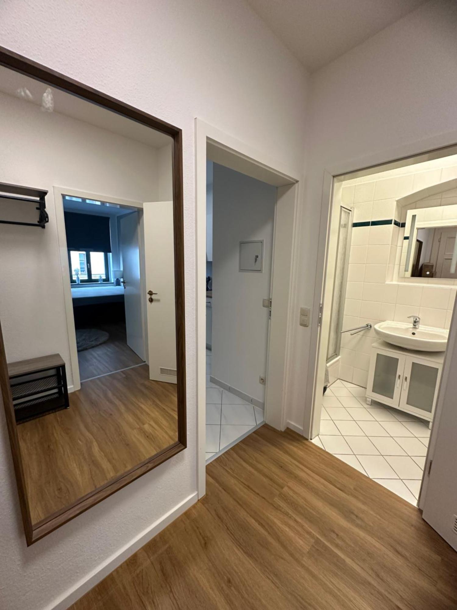 Apartment Arenablick Leipzig Buitenkant foto